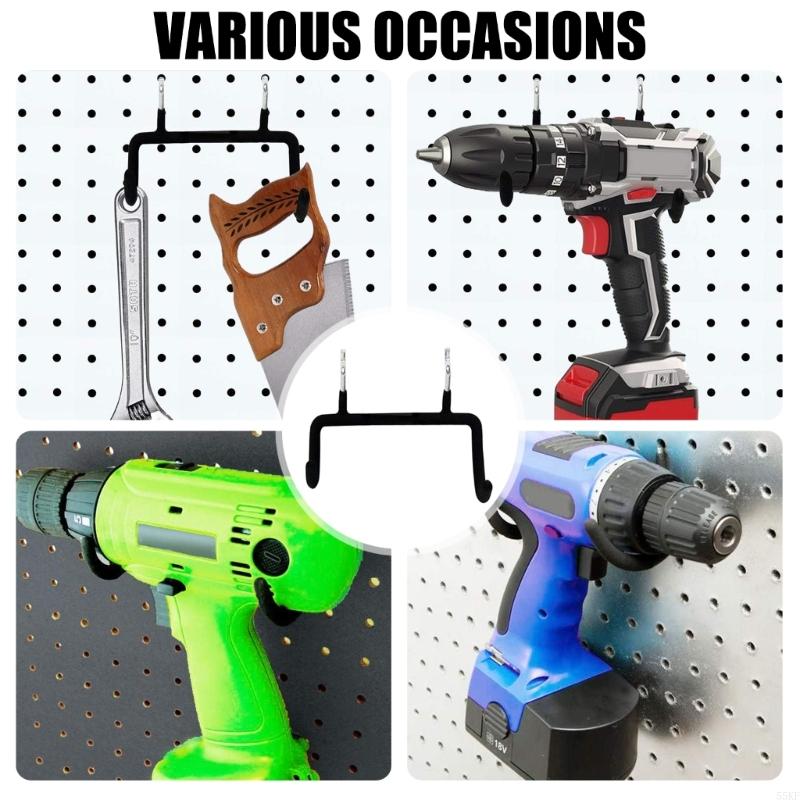 Power Tools Store - Portaherramientas tablero perforado 3 piezas para