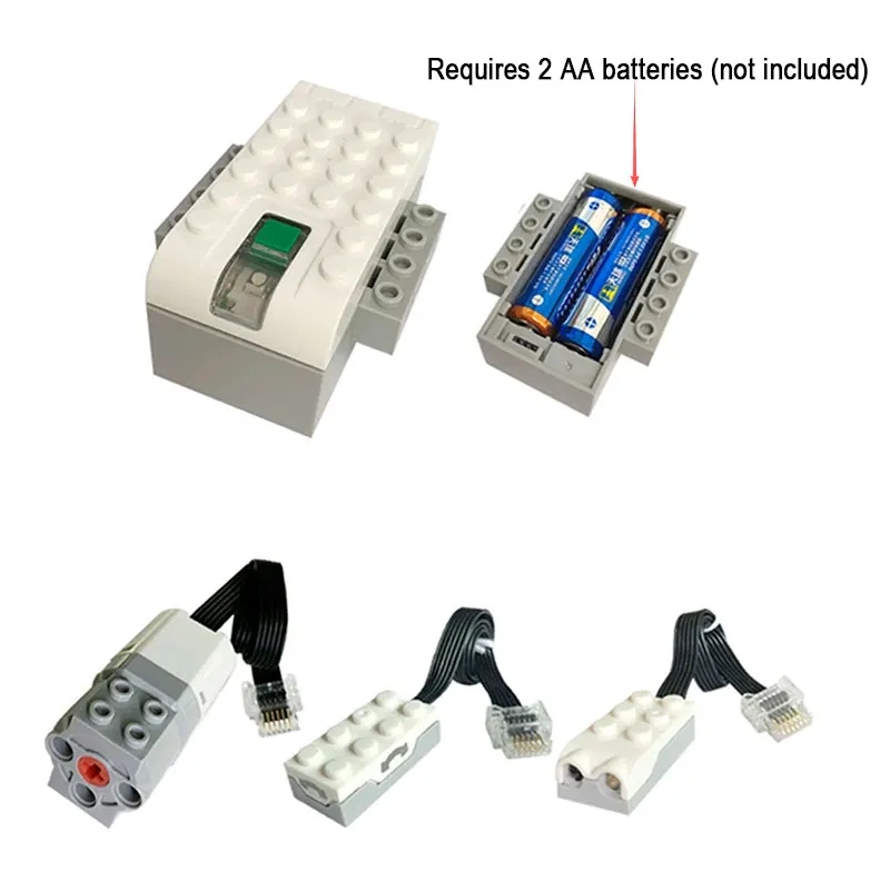 Power Tools Lego - Compatible con 45300 WEDO 2.0, Piezas