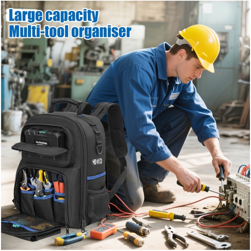 Power Tools Band - Mochila para herramientas de alta resistencia,