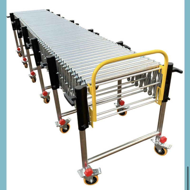 Power Tools Logistics - Cinta transportadora telescópica motorizada para logística,