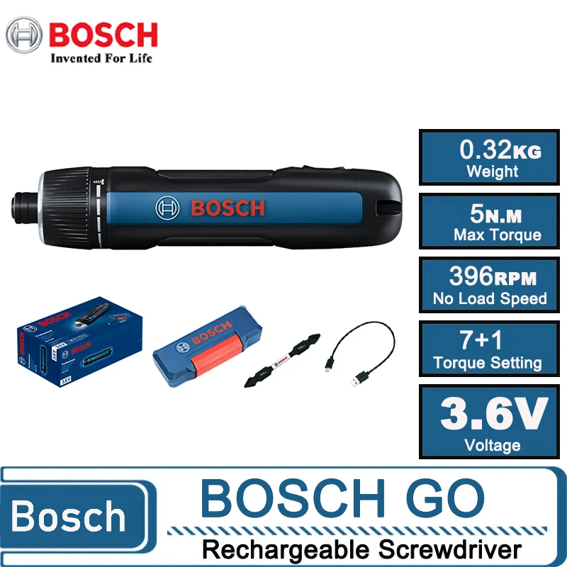 Power Tools Repairs - Destornillador Eléctrico Inalámbrico Bosch GO 3,