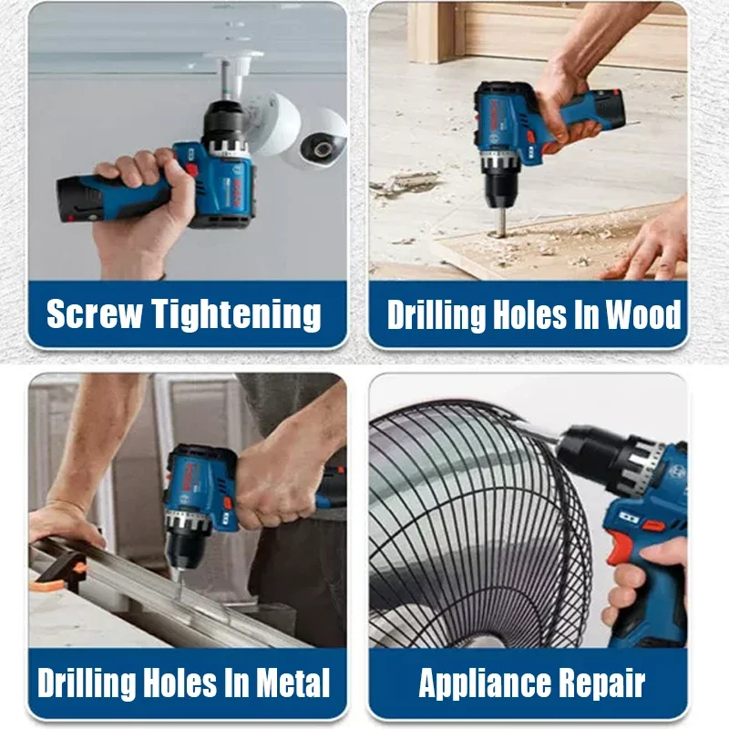 Taladro Eléctrico Bosch GSR 12 - Power Tools Router reseña y precio