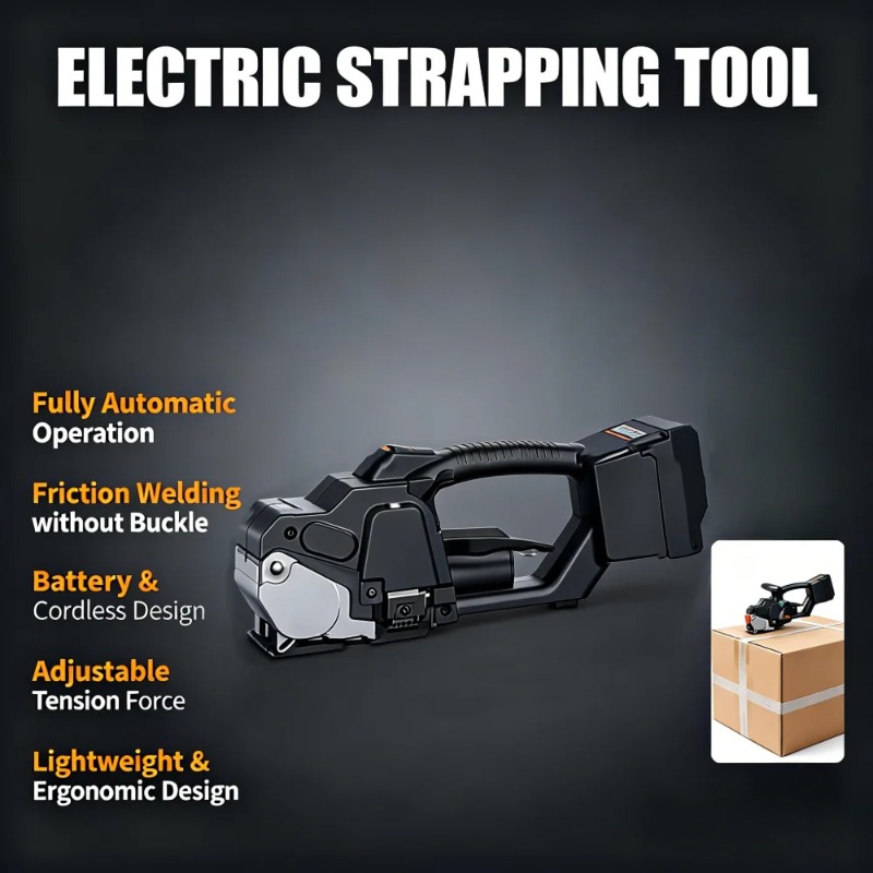Herramienta de flejado eléctri - Power Tools Logistics reseña y precio