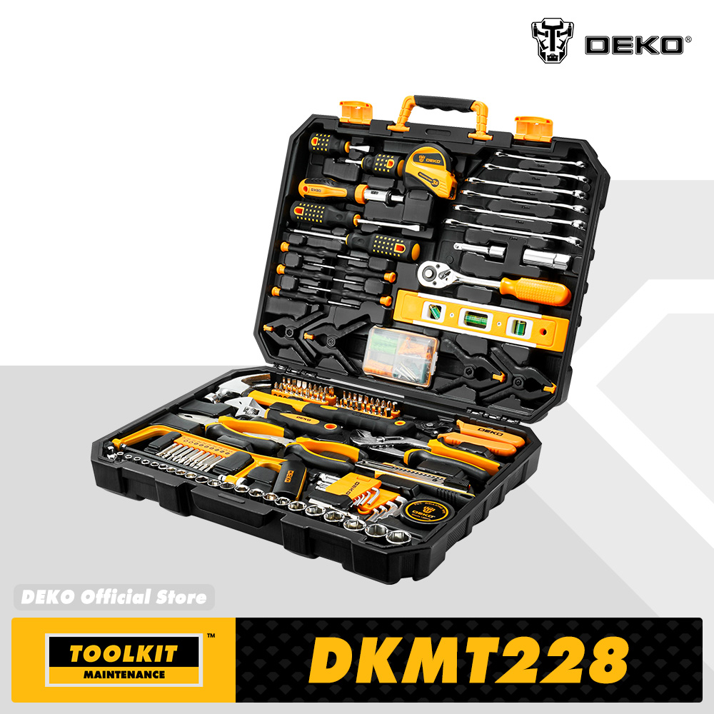 DEKO 228 Uds llave de tubo her - Power Tools Catalogue reseña y precio