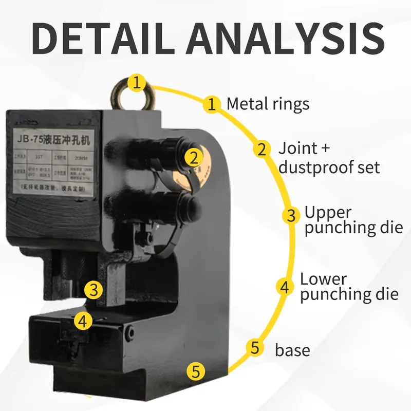 Máquina Perforadora Hidráulica - Power Tools Jb reseña y precio